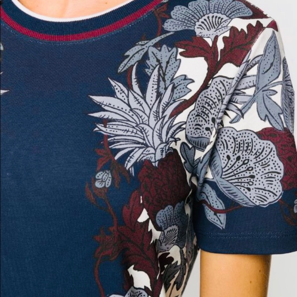 Tory Burch Woodland Vine T-shirt dress